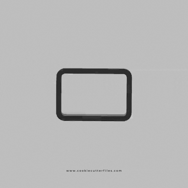 Casette Tape Nostalgia 90s Cookie Cutter STL Files Cookie Cutter Files