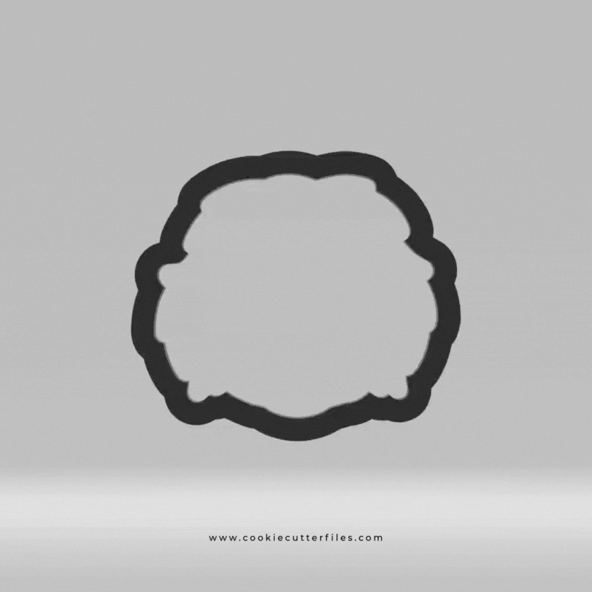 White Mask Horror Chibi Faces Inspired Cookie Cutter STL Files