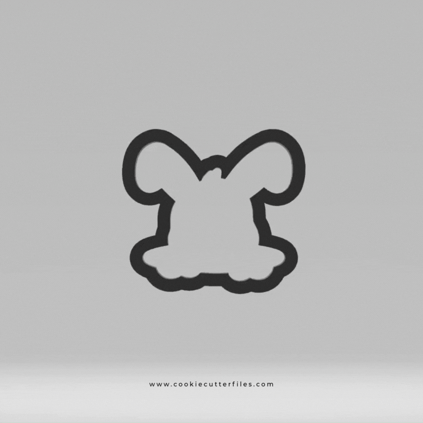 Bunny Surprise Dirt Bunny House Surprise Cookie Cutter STL Files