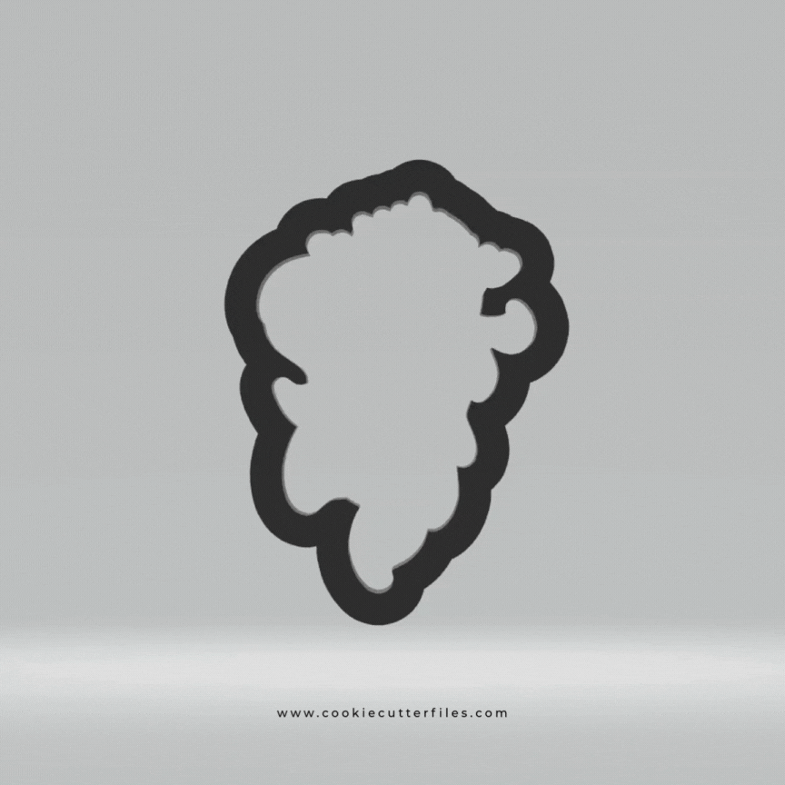 Dance Vampire Mermaid Cookie Cutter STL Files