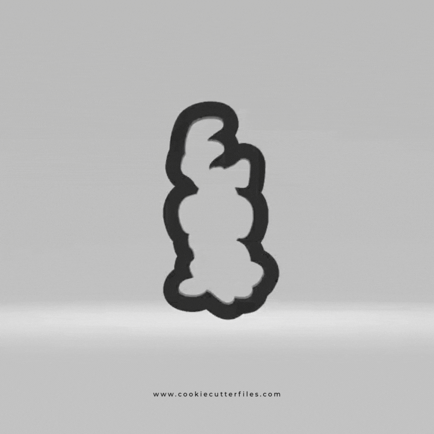 Dog Inspired Grinchymas Cookie Cutter STL Files