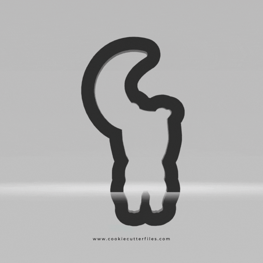 Moon Hang Sweet Dreams Baby Sloth Cookie Cutter STL Files