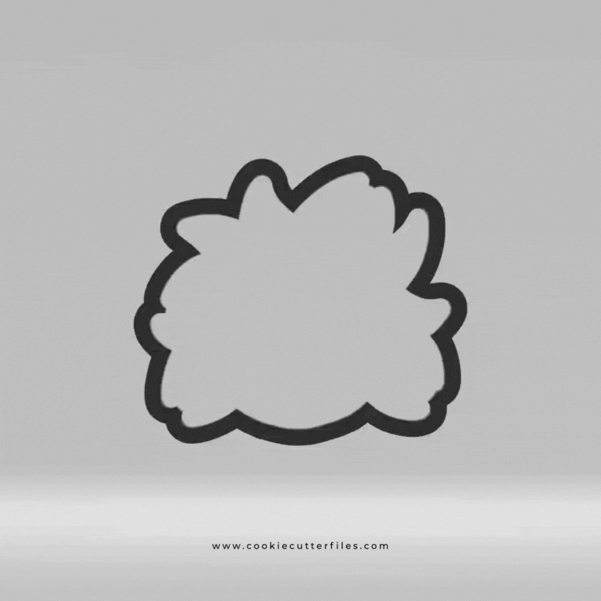 Comedic Horror Chibi Faces Inspired Cookie Cutter STL Files
