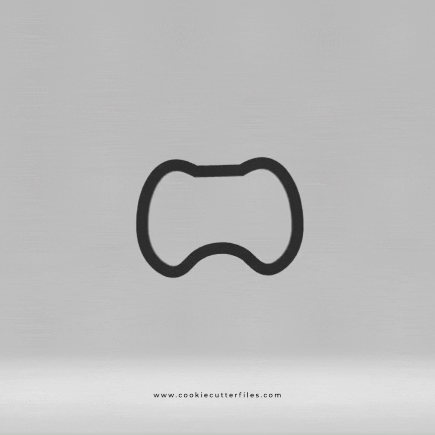 xController Gamer Kids Cookie Cutter STL Files