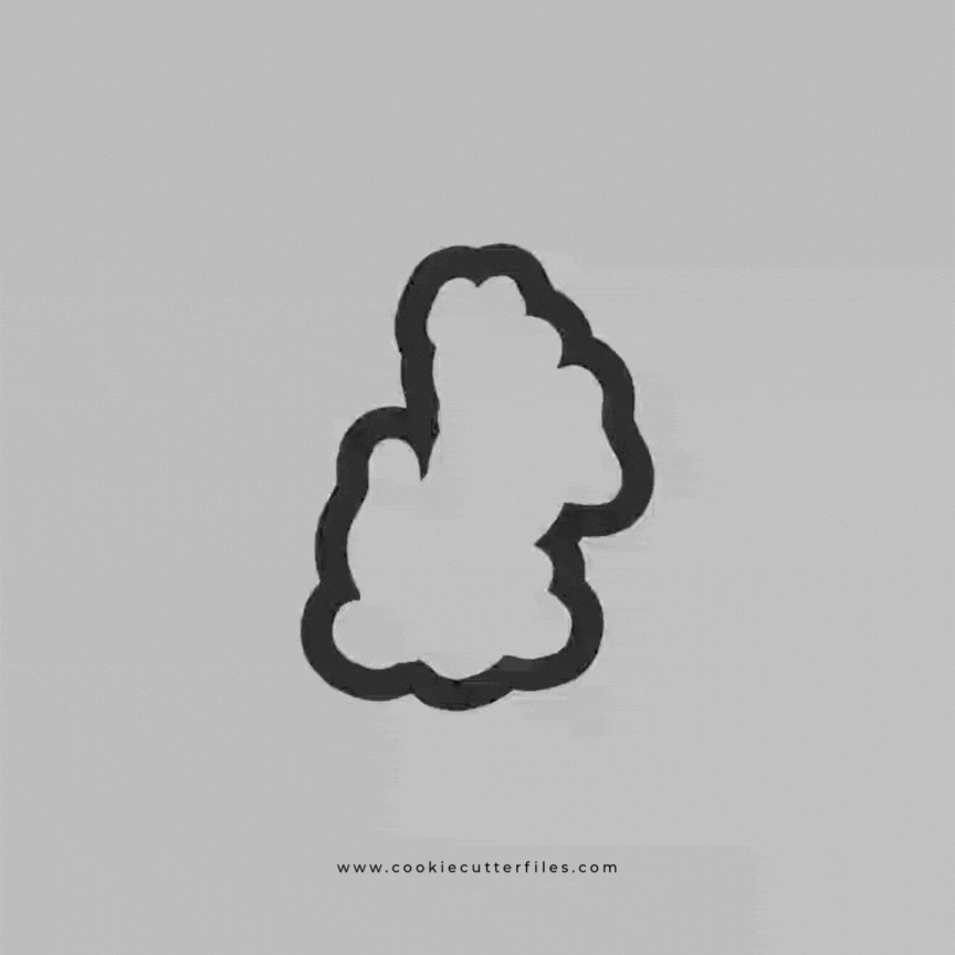 Dog Inspired Mystery Dog Crew Cookie Cutter STL Files