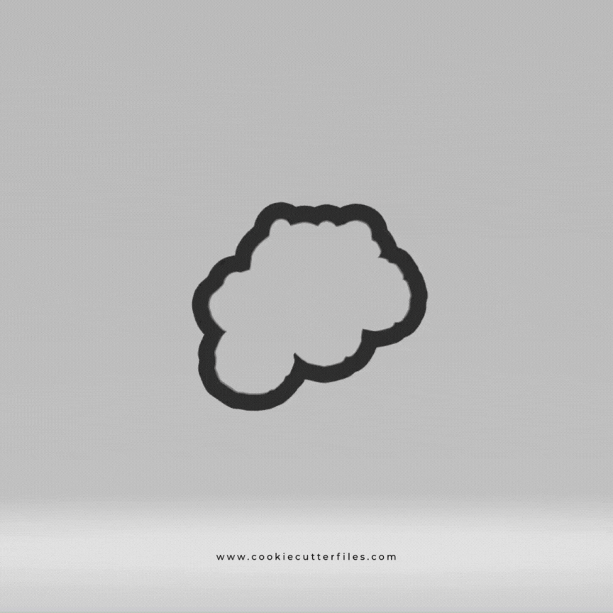 Blue Truck Monster Trucks Cookie Cutter STL Files