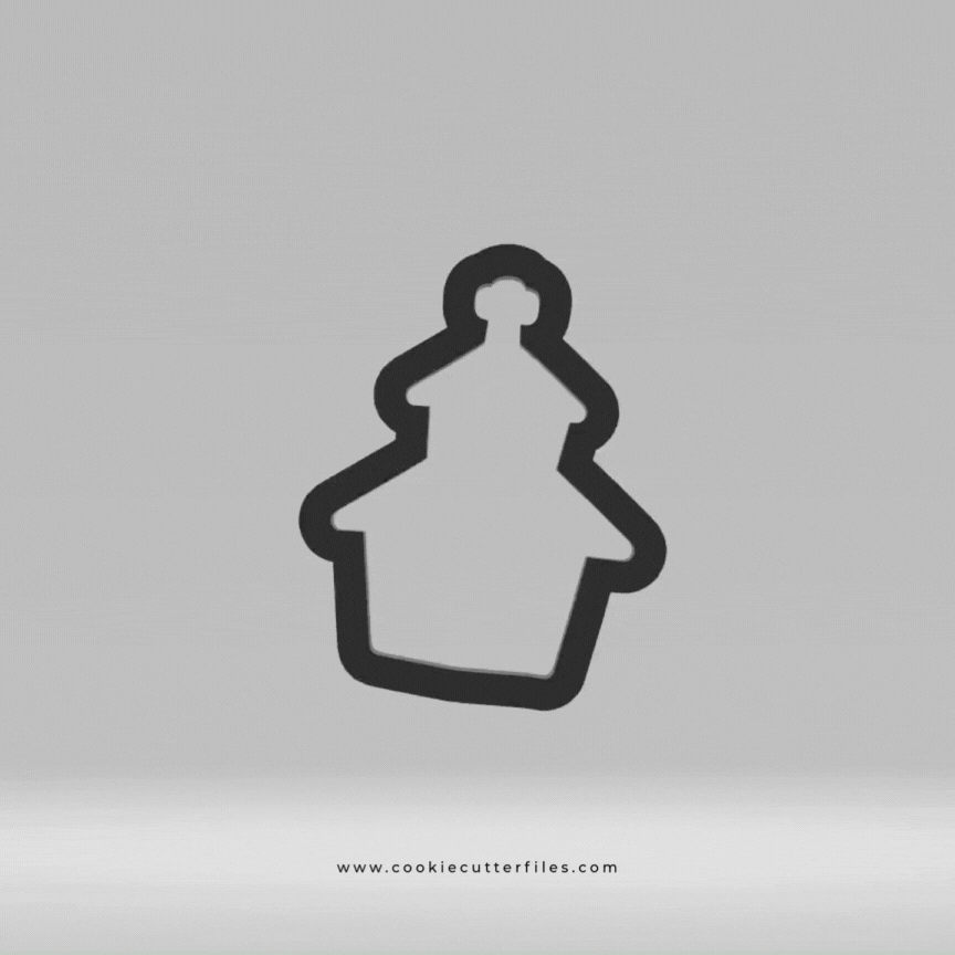 Church First Communion Cookie Cutter STL Files