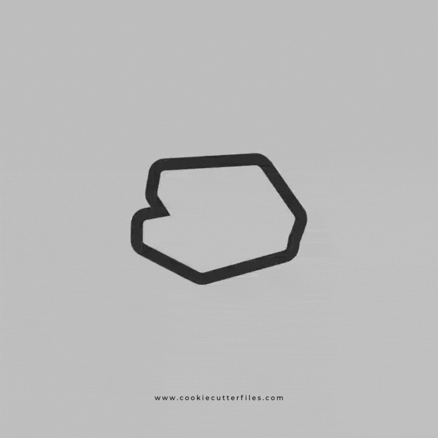 Chess Board Game Night Cookie Cutter STL Files
