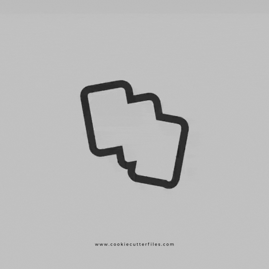 Cards Game Night Cookie Cutter STL Files
