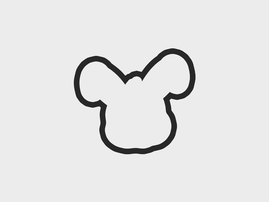 Bunny Animal Face Cookie Cutter STL Files