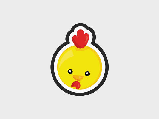 Chick Animal Face Cookie Cutter STL Files