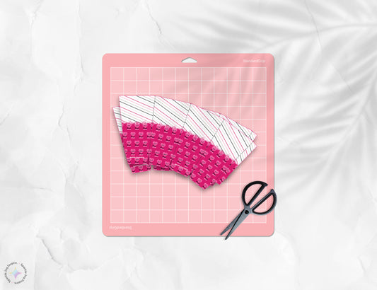 Anti-Valentine's Day Heart Popcorn Box Paper Craft Printable Paper Crafts