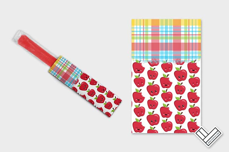 Apples Abc 0508 Ice Pop Digital Sublimation Design
