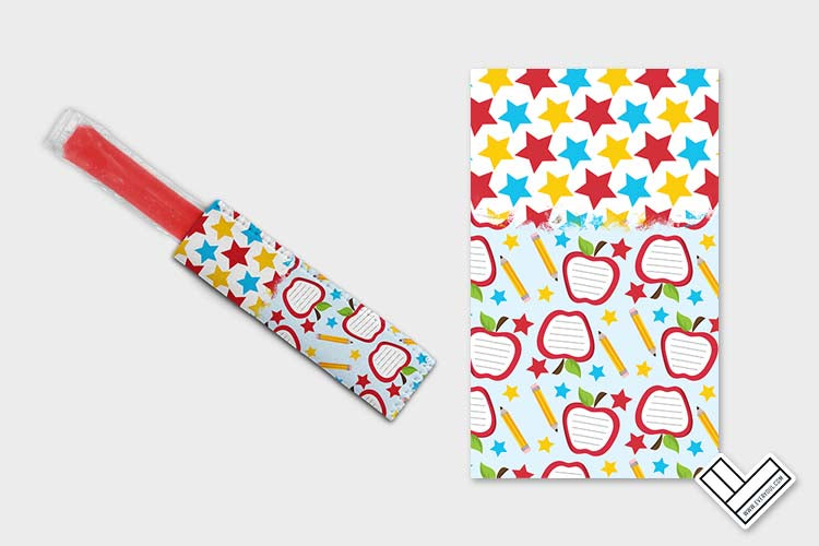 Apples Abc 1204 Ice Pop Digital Sublimation Design