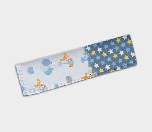 Baby Fox Blue 1108 Ice Pop Digital Sublimation Design