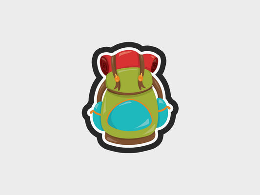 Backpack Camping Kids Cookie Cutter STL Files