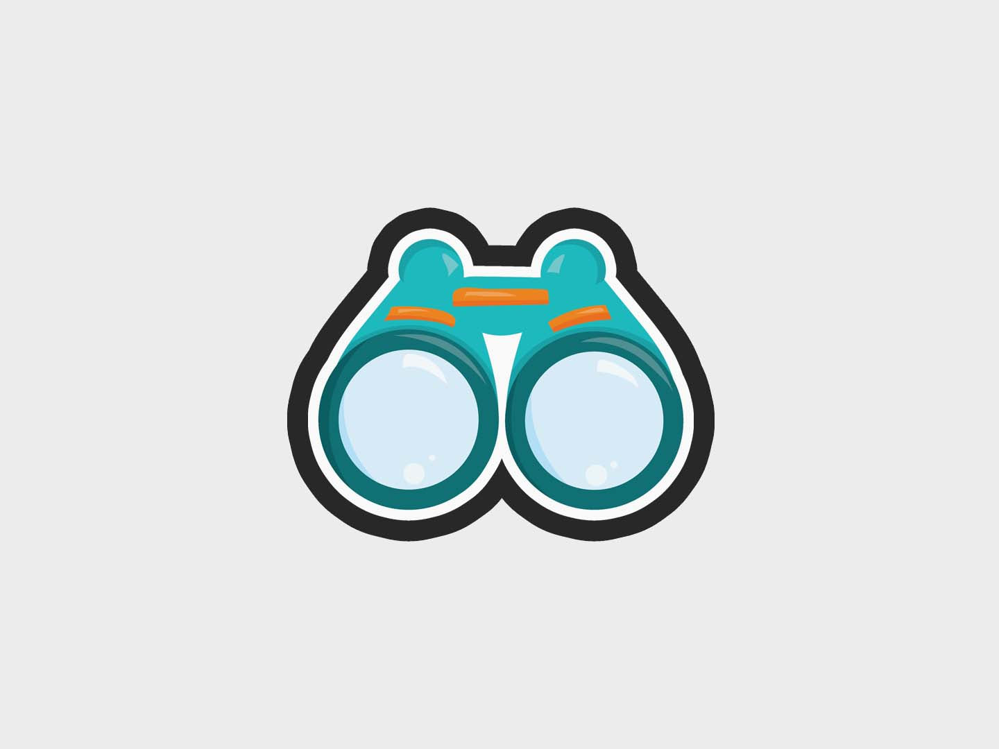 Binoculars Camping Kids Cookie Cutter STL Files