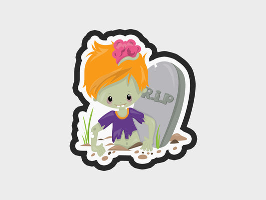 Boy Rise Zombie Kids Cookie Cutter STL Files