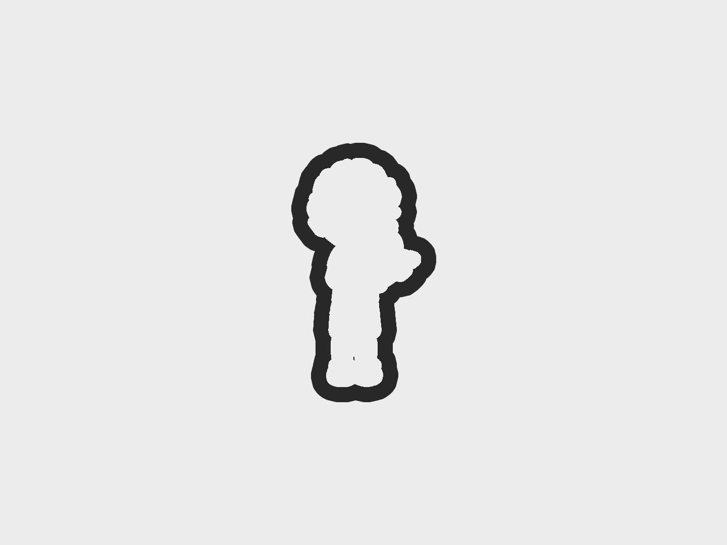 Boy Water Gun One Water Play Fun Cookie Cutter STL Files