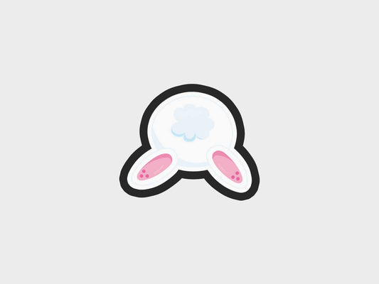 Bunny Behind Bunny House Surprise Cookie Cutter STL Files