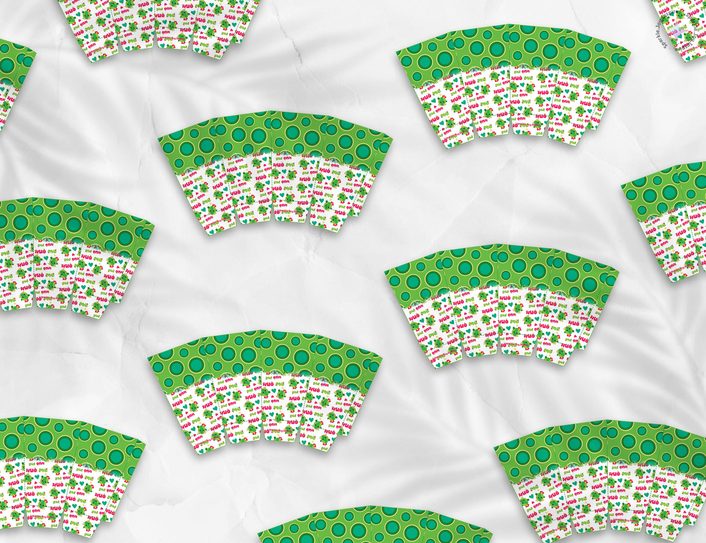 Cactus Love Popcorn Box Paper Craft Printable Paper Crafts