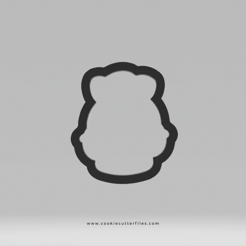 Backpack Camping Kids Cookie Cutter STL Files