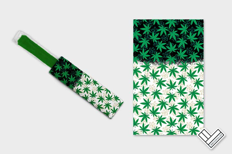 Cannabis Green 0102 Ice Pop Digital Sublimation Design