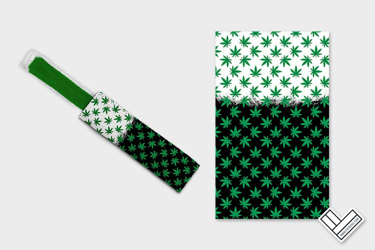 Cannabis Green 1211 Ice Pop Digital Sublimation Design