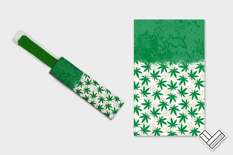 Cannabis Green 8202 Ice Pop Digital Sublimation Design