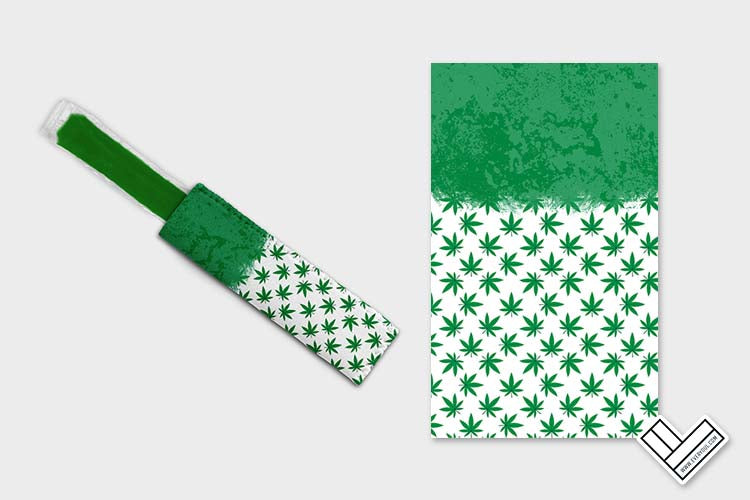 Cannabis Green 8212 Ice Pop Digital Sublimation Design