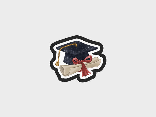 Cap Diploma Graduation Cookie Cutter STL Files