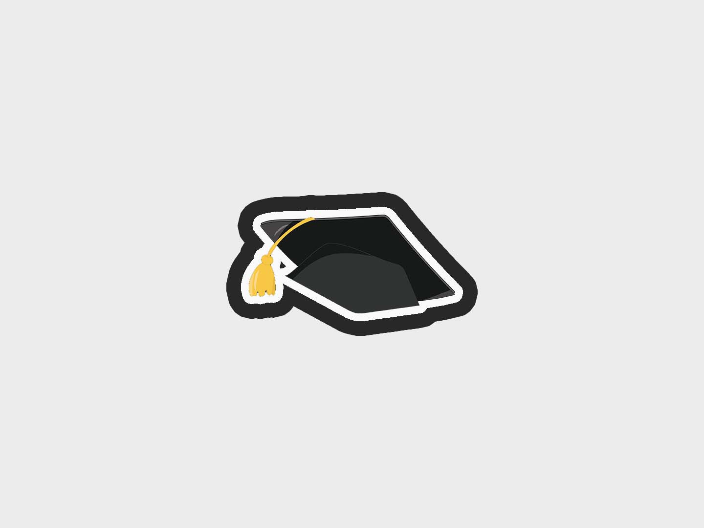 Cap Grad Kids Cookie Cutter STL Files