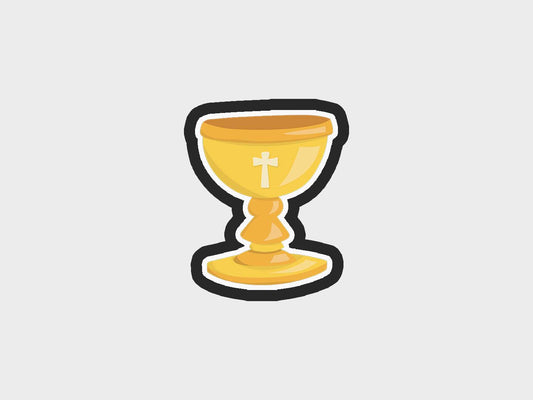 Chalice First Communion Cookie Cutter STL Files