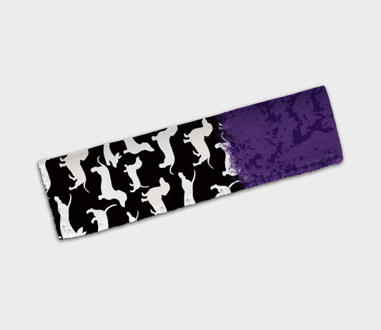 Dachshund Solid Purple Black Ice Pop Digital Sublimation Design