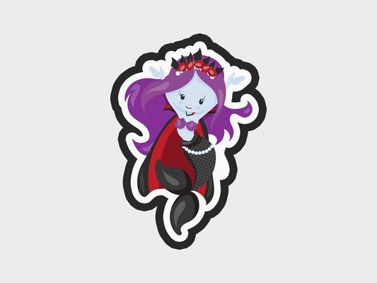 Dance Vampire Mermaid Cookie Cutter STL Files