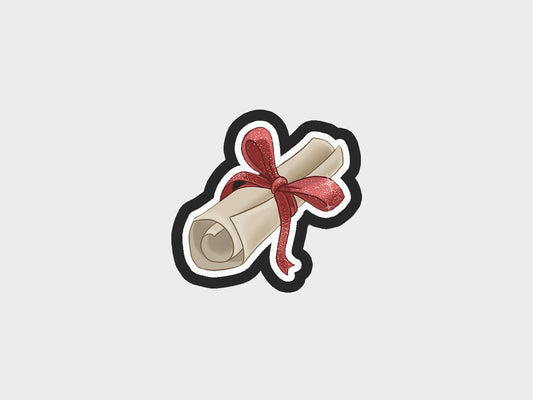 Diploma Graduation Cookie Cutter STL Files