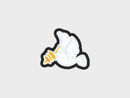 Dove First Communion Cookie Cutter STL Files