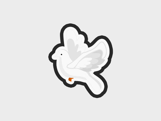 Dove Hanukkah Cookie Cutter STL Files