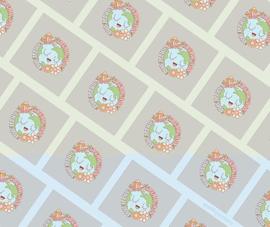 Everyday Earth Day Vibes DTF Transfer Print