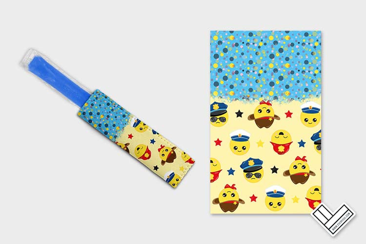 Emoji Pros 0110 Ice Pop Digital Sublimation Design