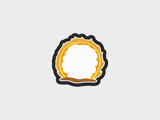 Fire Ring Monster Trucks Cookie Cutter STL Files