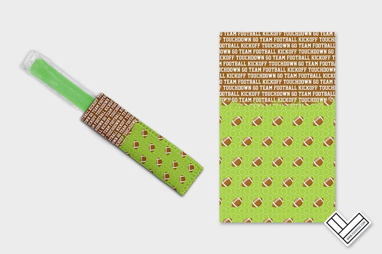 Football Fun 0806 Ice Pop Digital Sublimation Design