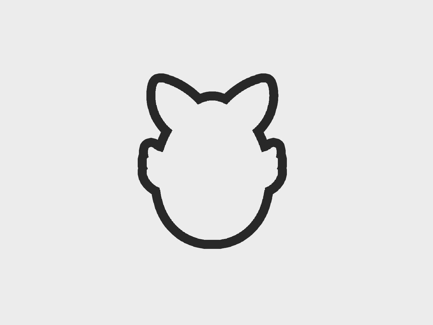 Fox Raccoon Easter Egg Critters Cookie Cutter STL Files