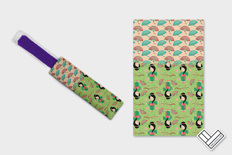 Geisha Girls 0106 Ice Pop Digital Sublimation Design