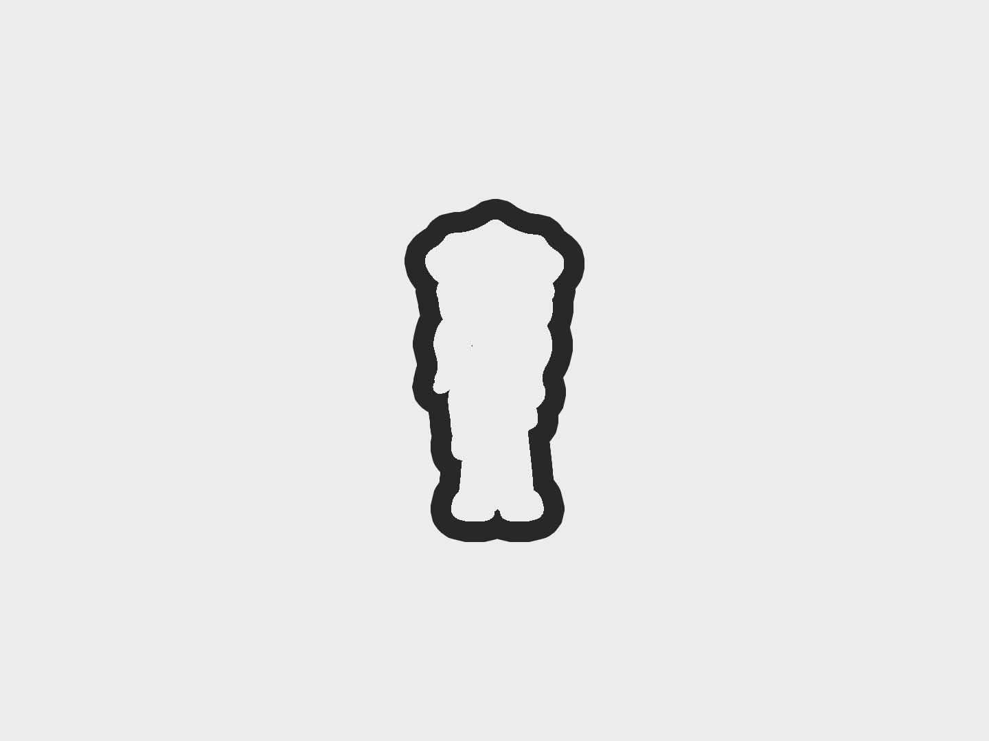 Girl Police Kids Cookie Cutter STL Files