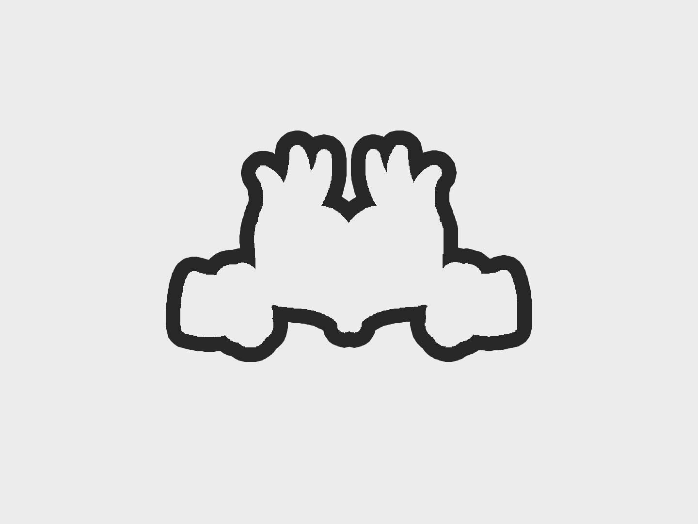 Heart Hands Inspired Grinchymas Cookie Cutter STL Files
