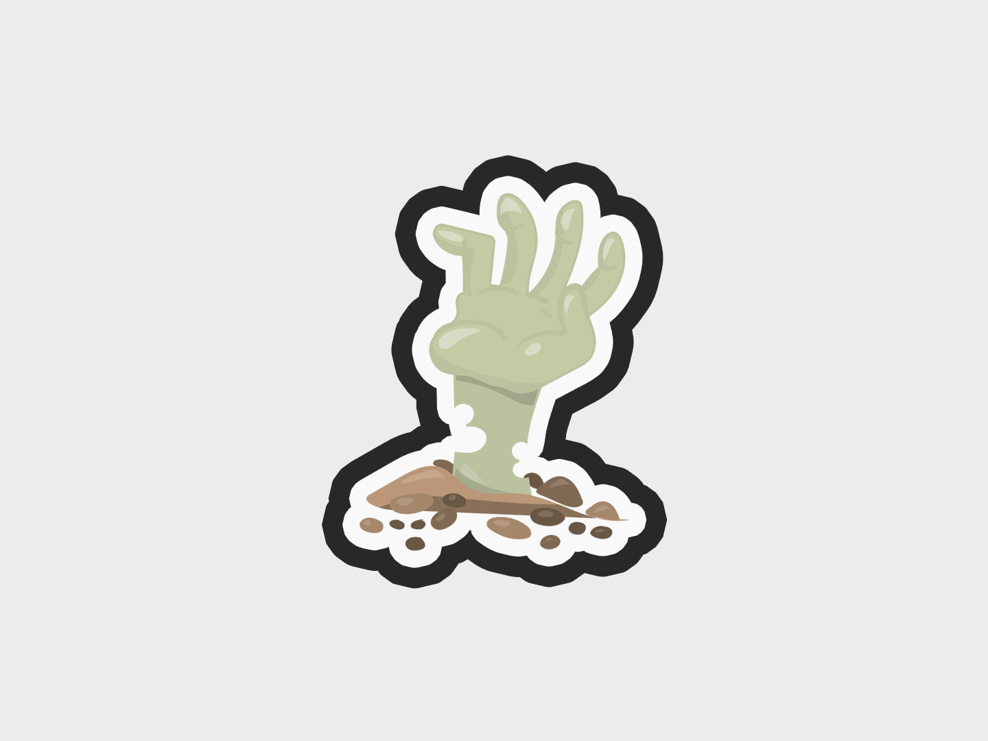 Hand Zombie Kids Cookie Cutter STL Files