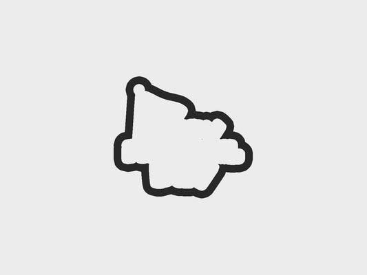 Happy Memorial Day Typography Memorial Day Cookie Cutter STL Files