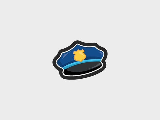Hat Police Kids Cookie Cutter STL Files