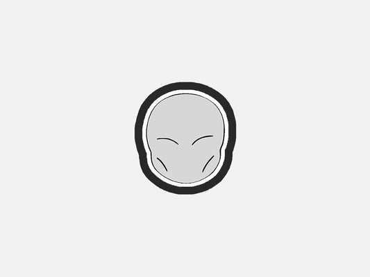 Faceless Horror Chibi Faces Inspired Cookie Cutter STL Files